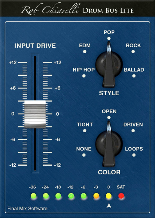 Final Mix Software Drum Bus Lite III