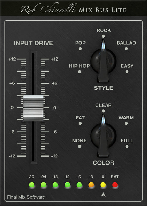 Final Mix Software Mix Bus Lite III