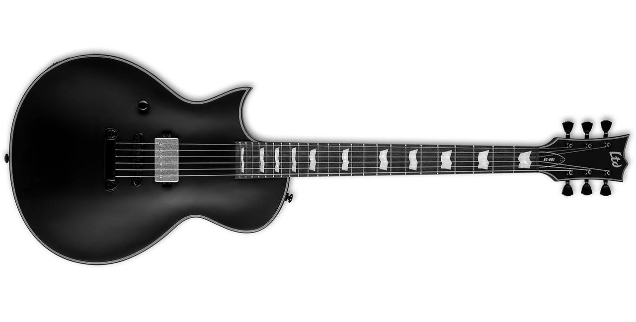 LTD EC-201 LH - Black Satin - per mancini