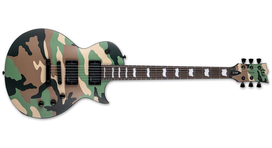 LTD EC-1000 WCS - Woodland Camo Satin