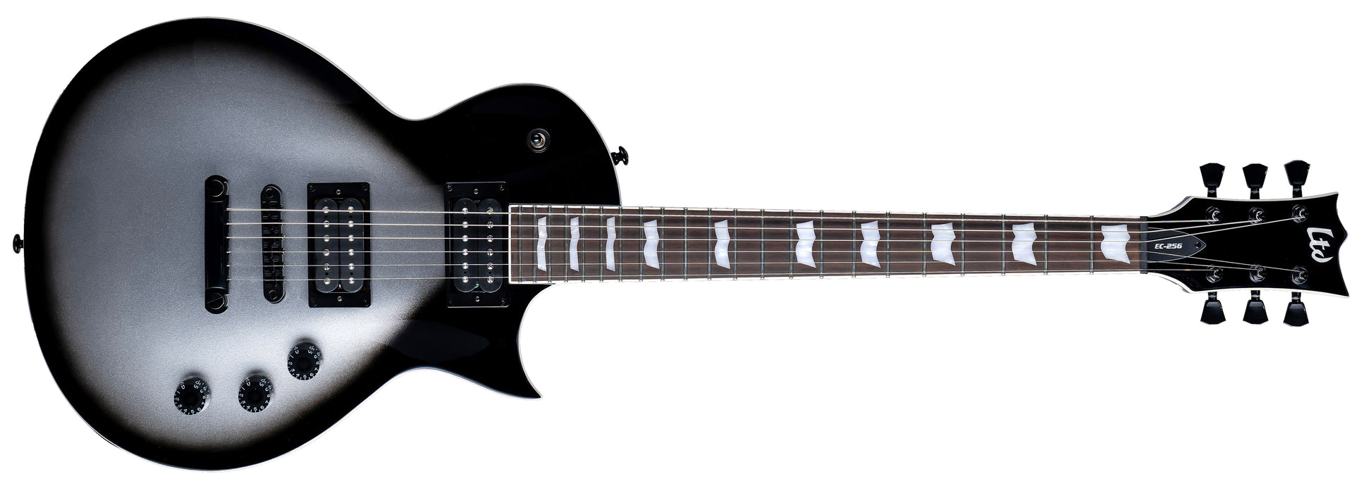 LTD EC-256 - Silver Sunburst Teardrop