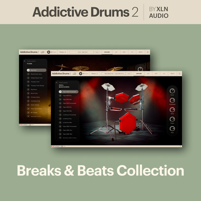 XLN Audio Addictive Drums 2: Breaks & Beats Collection