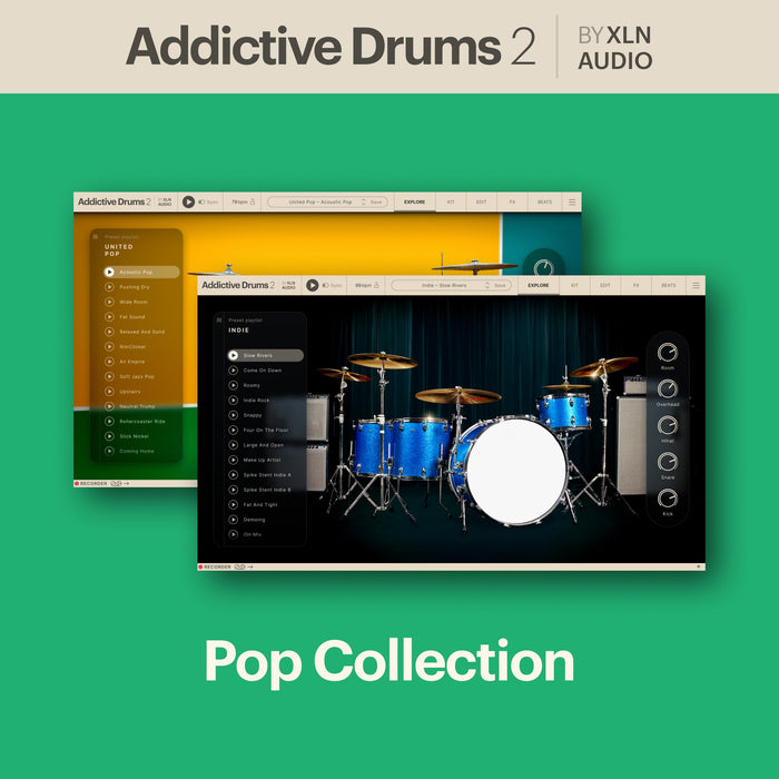 XLN Audio Addictive Drums 2: Pop Collection