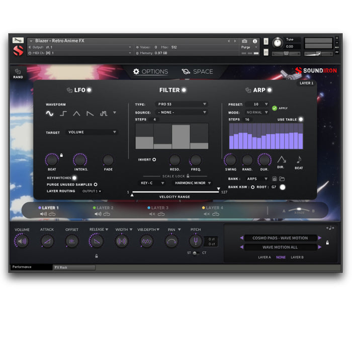 Soundiron Blazer - Retro Anime FX