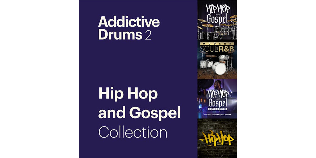 XLN Audio Addictive Drums 2: Hip Hop and Gospel Collection