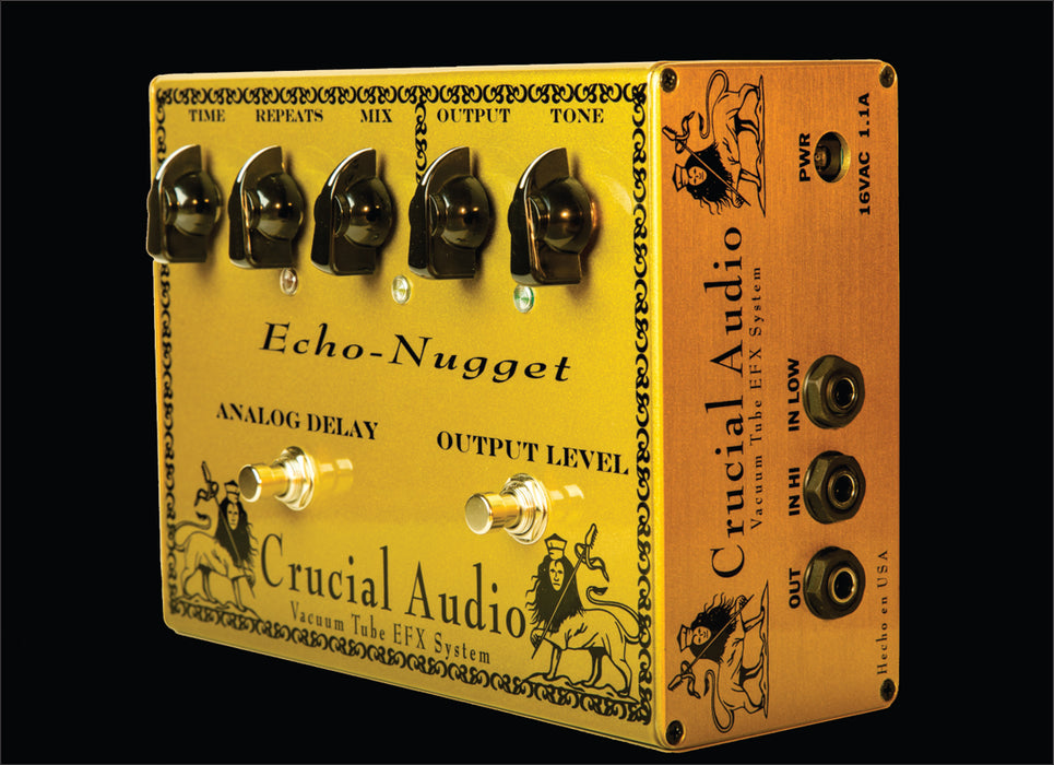 Crucial Audio Echo-Nugget Vacuum Tube Analog Delay