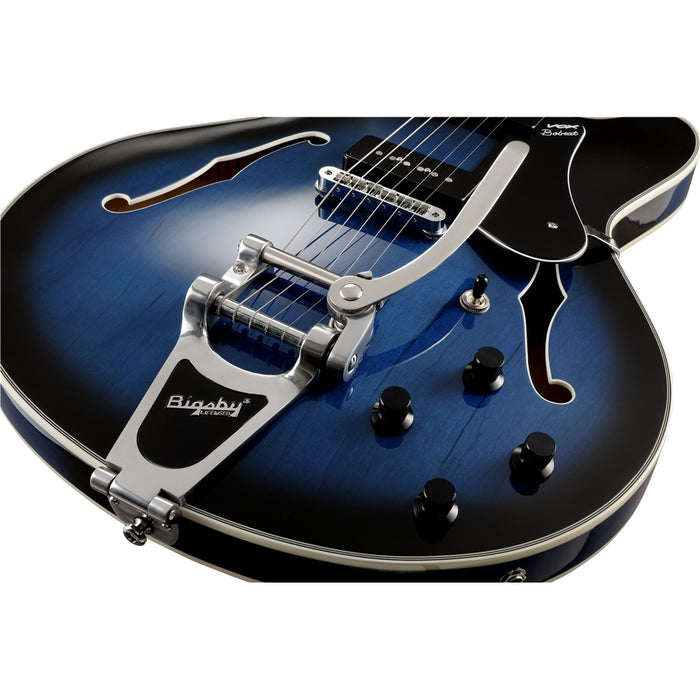 Vox Bobcat V90B Bigsby Sapphire Blue