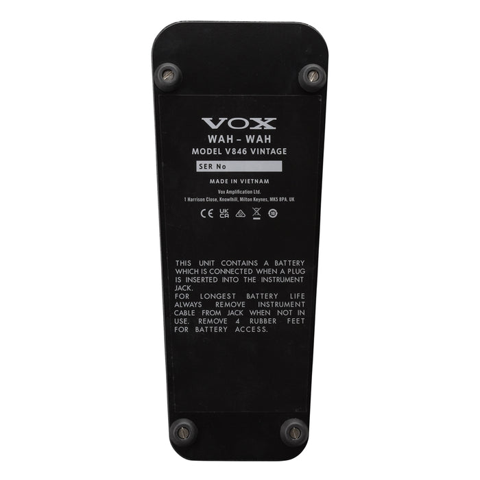 Vox Wah V846 Vintage