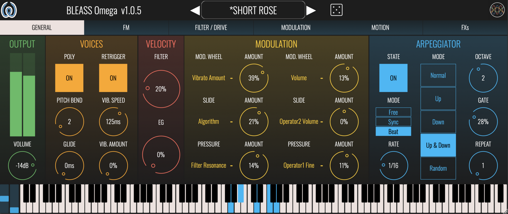 Bleass Synthesizers BLEASS Omega