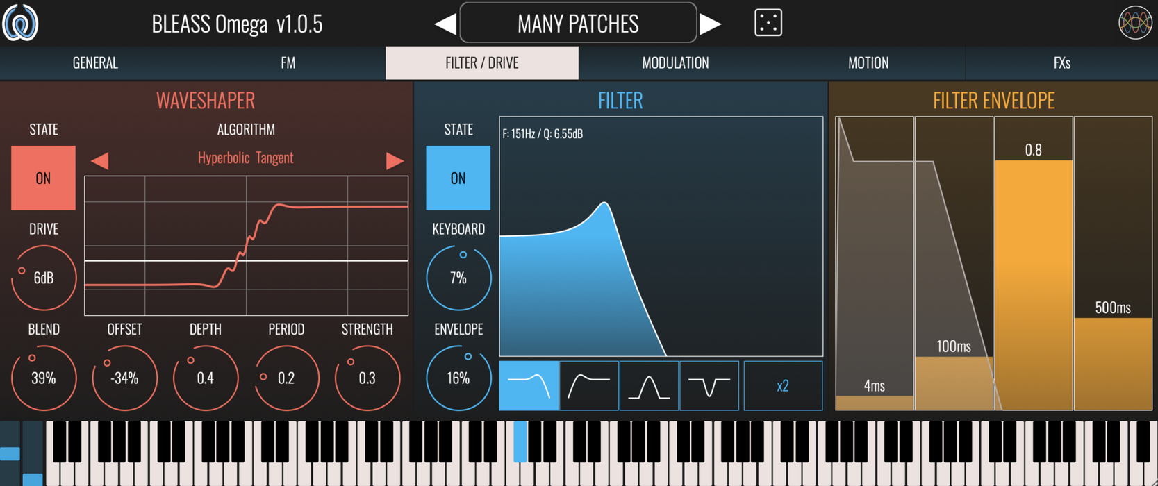 Bleass Synthesizers BLEASS Omega