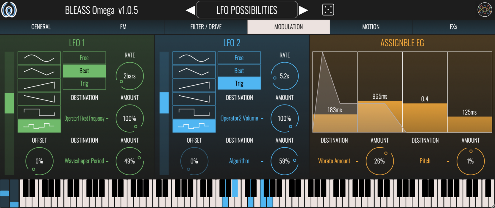 Bleass Synthesizers BLEASS Omega