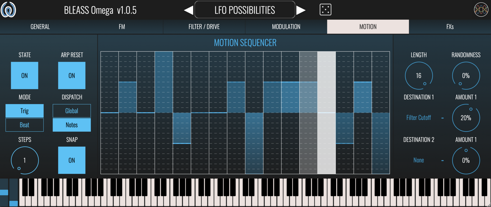 Bleass Synthesizers BLEASS Omega