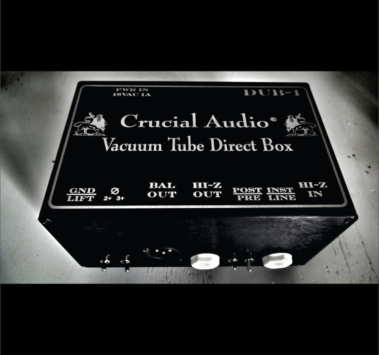 Crucial Audio DUB-1 Vacuum Tube Direct Box