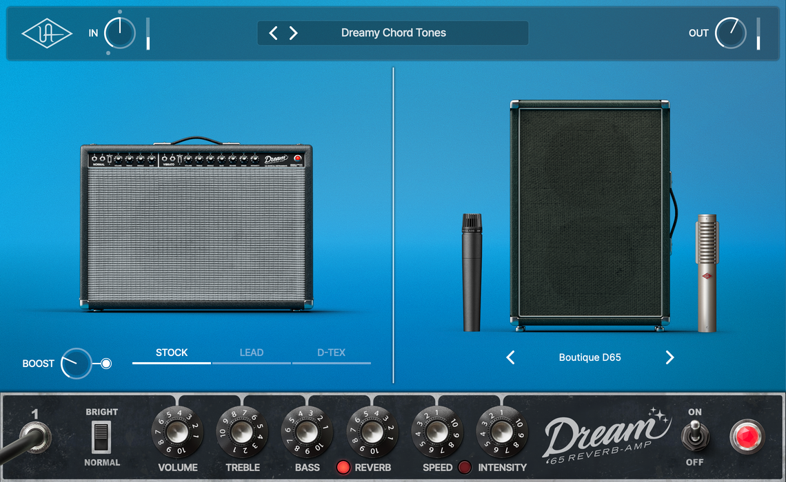 Universal Audio UAD Dream '65 Reverb Amp