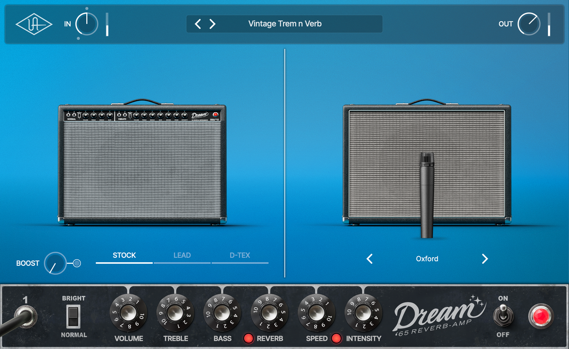 Universal Audio UAD Dream '65 Reverb Amp