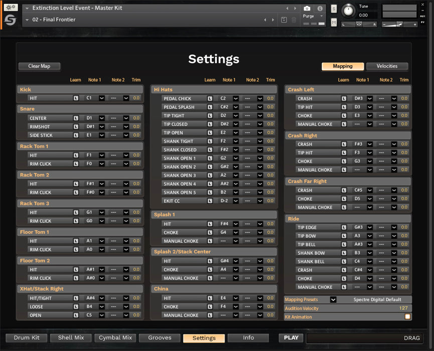 Spectre Digital Extinction Level Event - Master Kit