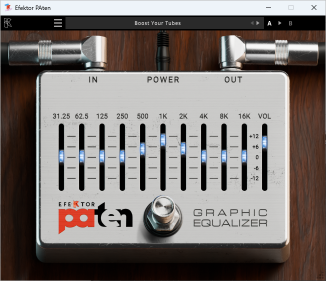 Kuassa Efektor Paten Graphic Equalizer