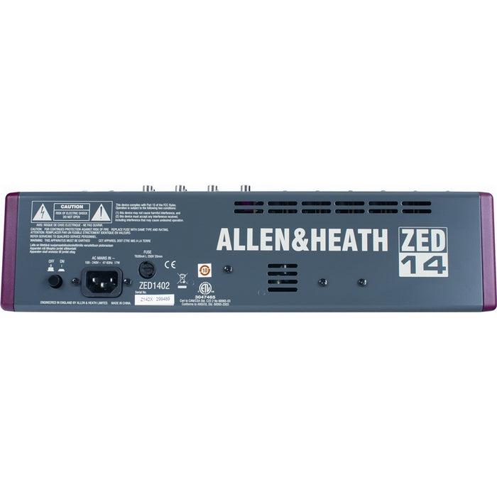 Allen & Heath ZED 14