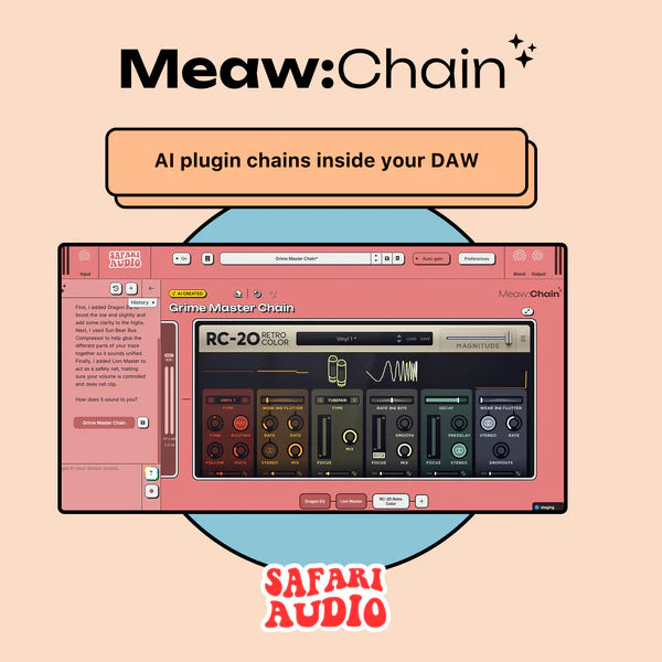Safari Audio Meaw : Chain