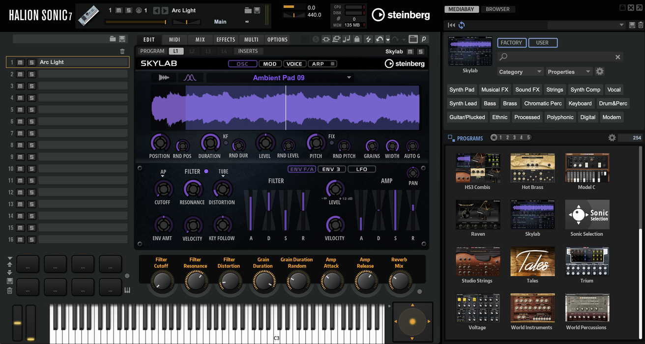 Steinberg VST Instruments HALion Sonic 7 Collection