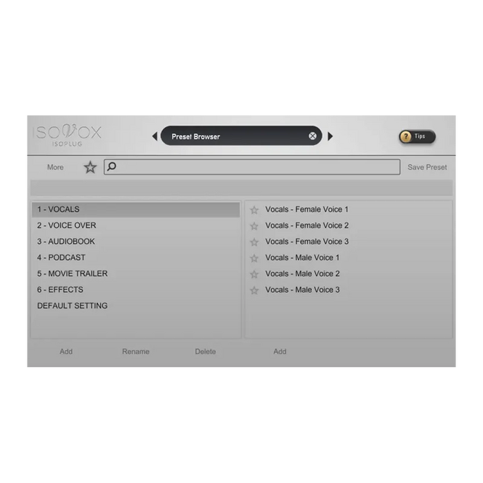 ISOVOX ISOPLUG Voice-Over Plugin
