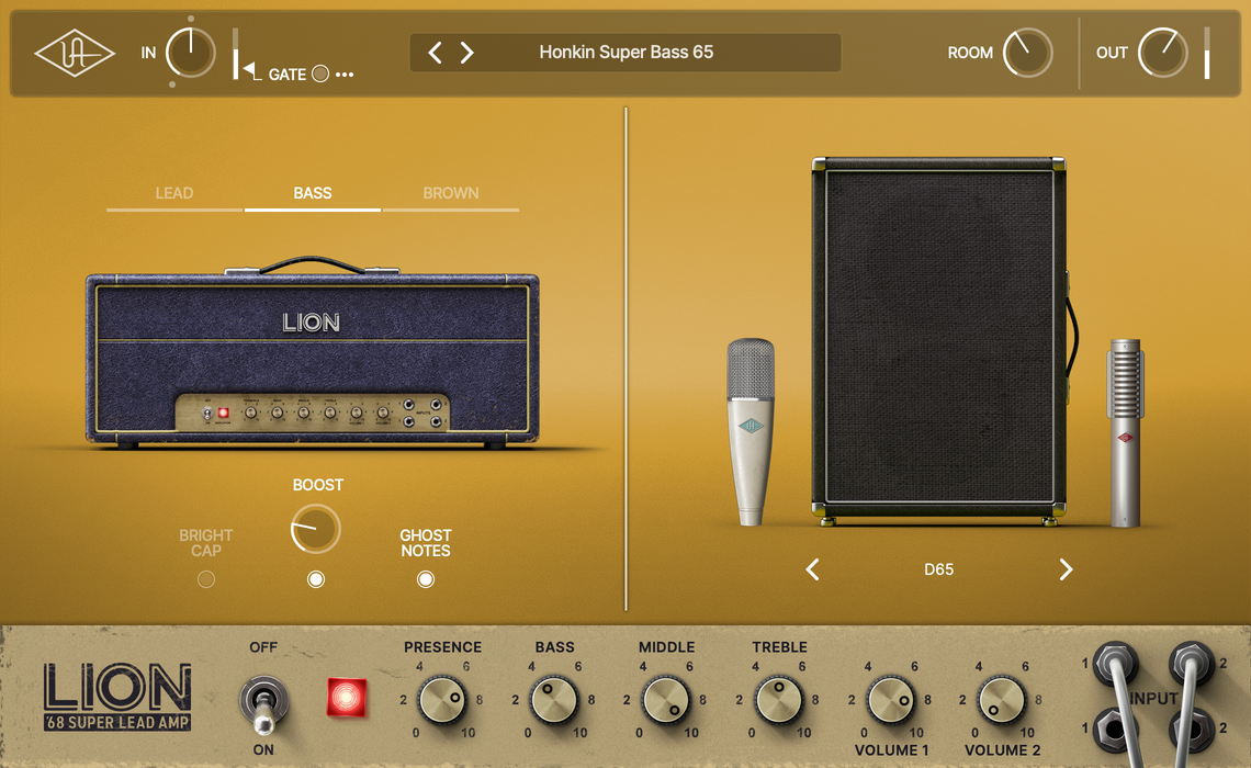 Universal Audio UAD Lion '68 Super Lead Amp