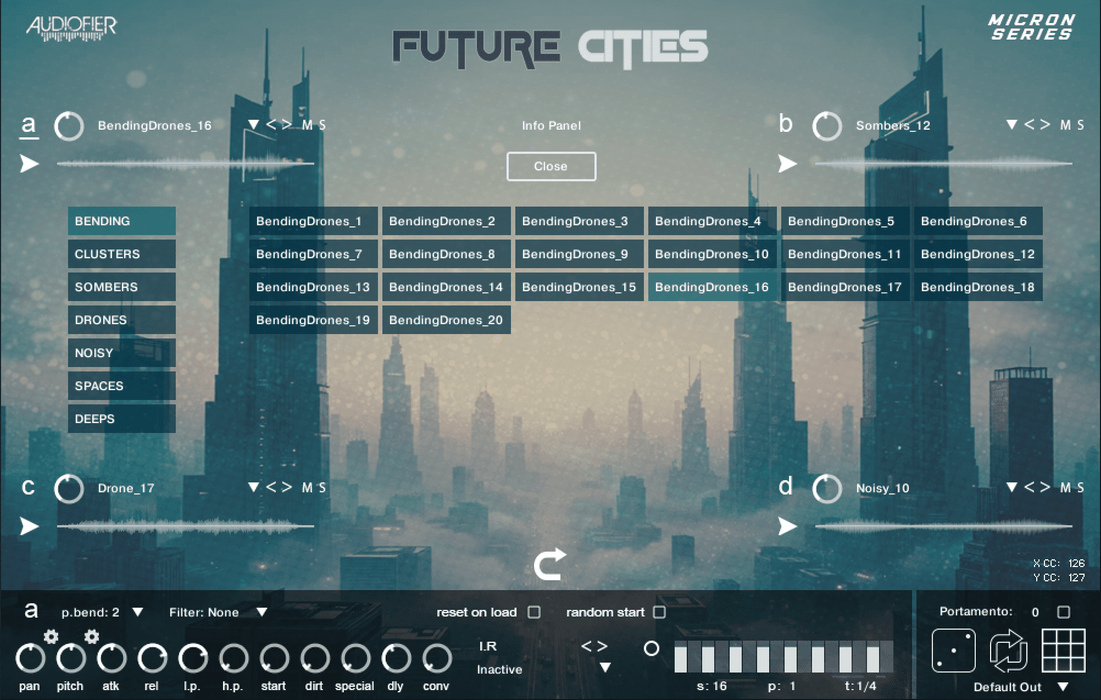 Audiofier Micron FUTURE CITIES