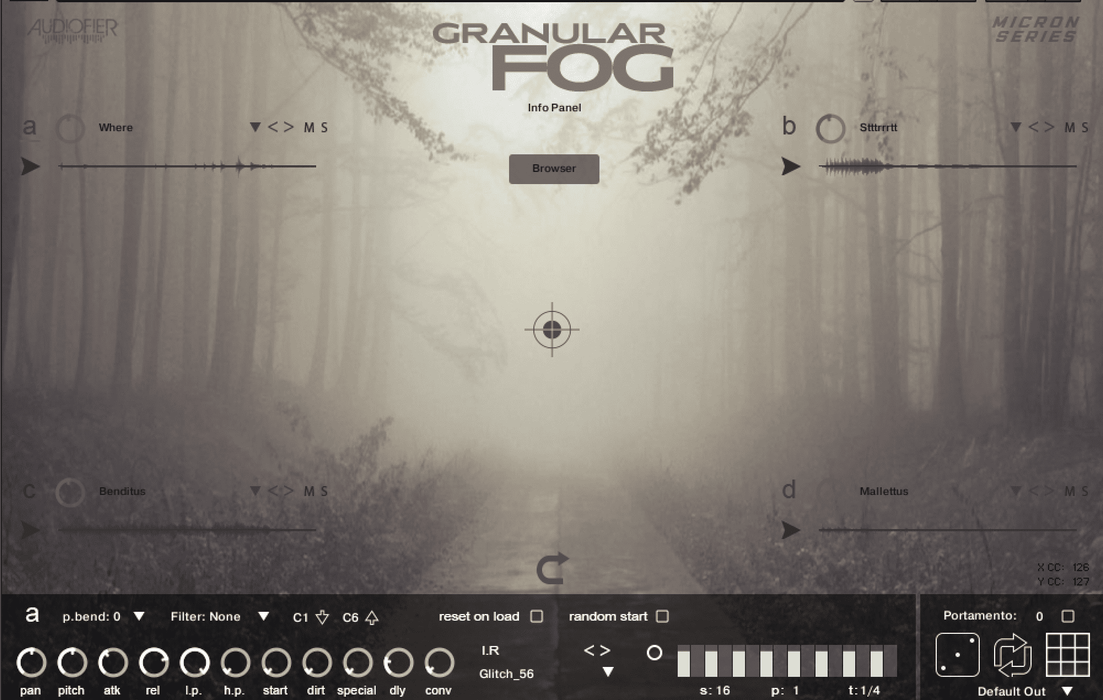 Audiofier Micron GRANULAR FOG
