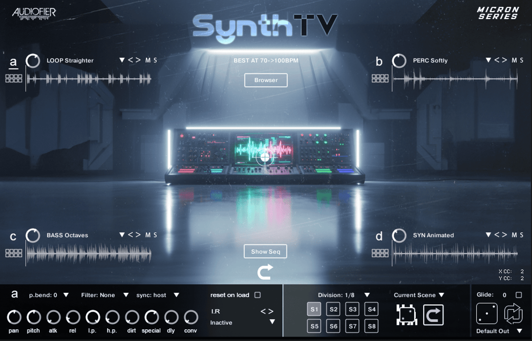 Audiofier Micron SYNTH TV