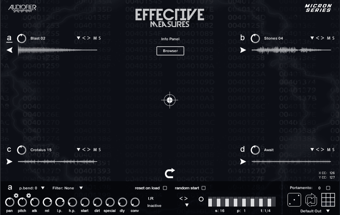 Audiofier Micron EFFECTIVE MEASURES