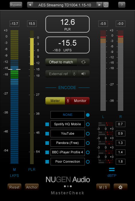 Nugen Audio NUGEN Mastercheck UPG