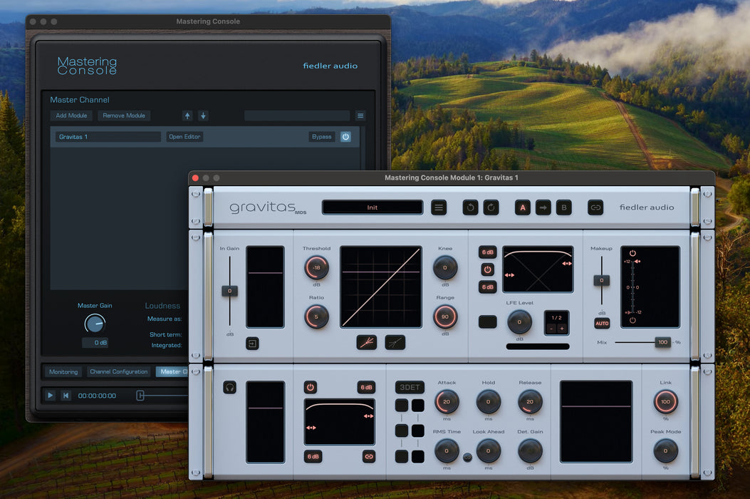 Fiedler Audio Mastering Console & gravitas MDS Bundle