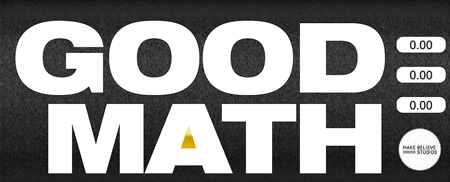 Metric Halo GoodMath