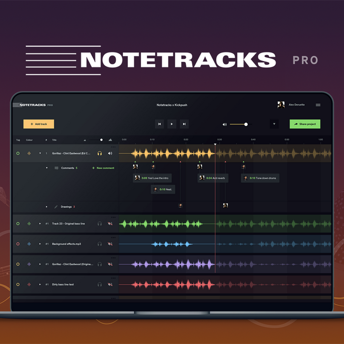 Notetracks 1 YR - Notetracks Pro