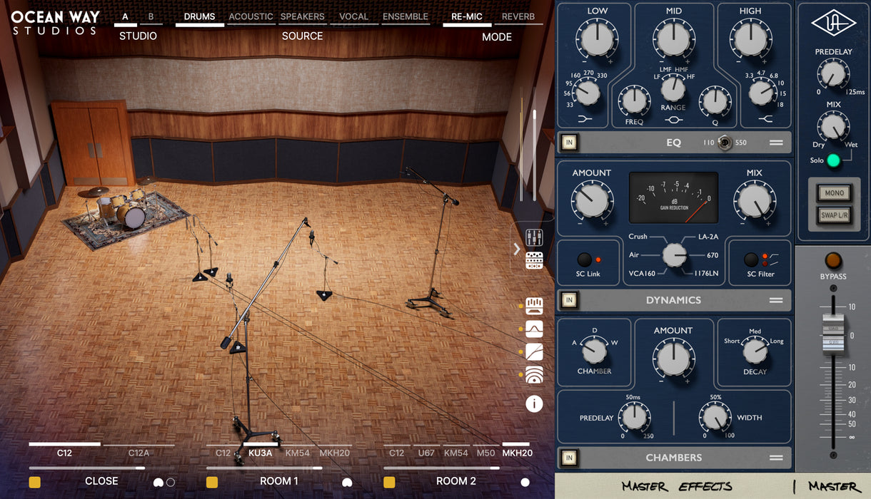 Universal Audio UAD Ocean Way Studios Deluxe