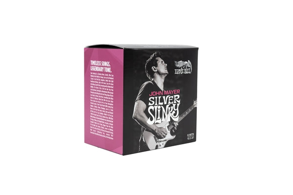 Ernie Ball 3817 John Mayer Silver Slinky 10.5-47 6 Pk