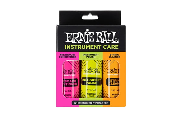 Ernie Ball 4225 Instrument Care 3-pack