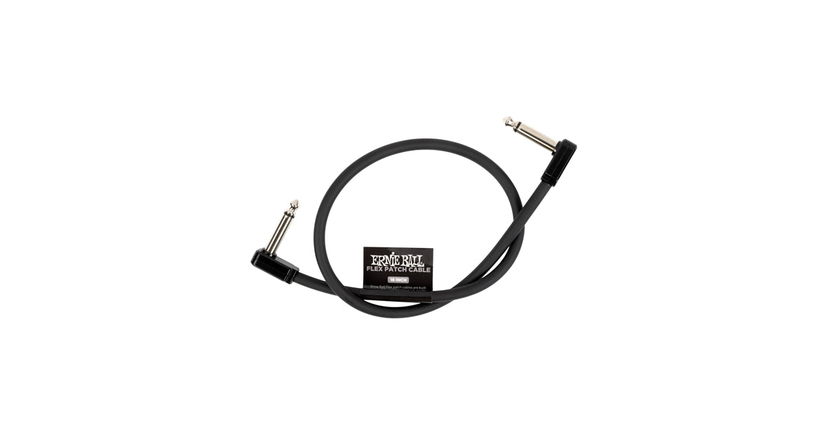 Ernie Ball 6441 Flex Patch Cable Black 46cm