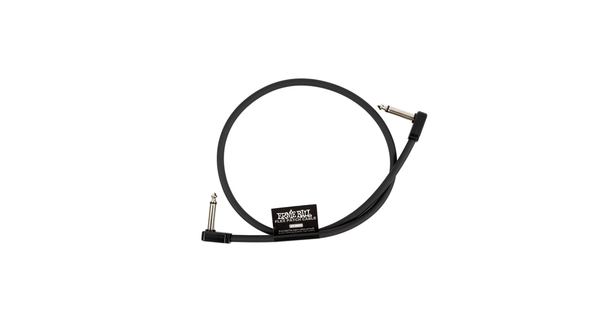 Ernie Ball 6442 Flex Patch Cable Black 60cm