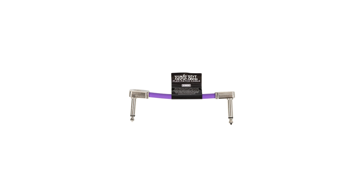 Ernie Ball 6446 Flex Patch Cable Purple 8cm