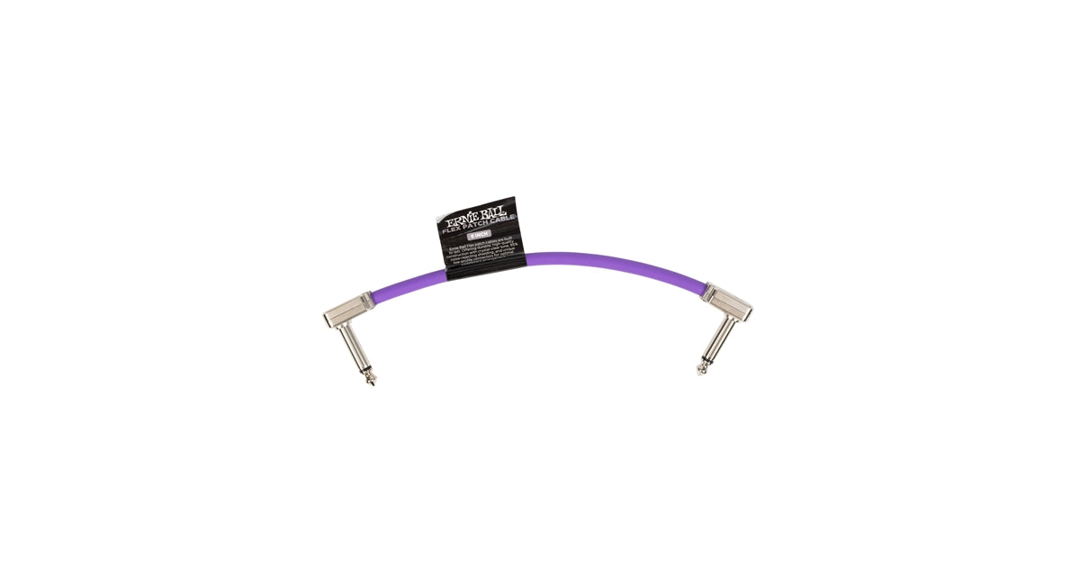 Ernie Ball 6447 Flex Patch Cable Purple 15cm