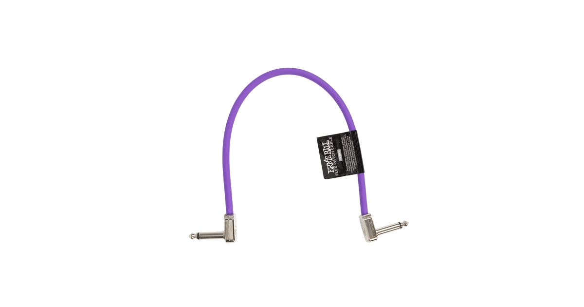 Ernie Ball 6448 Flex Patch Cable Purple 30cm