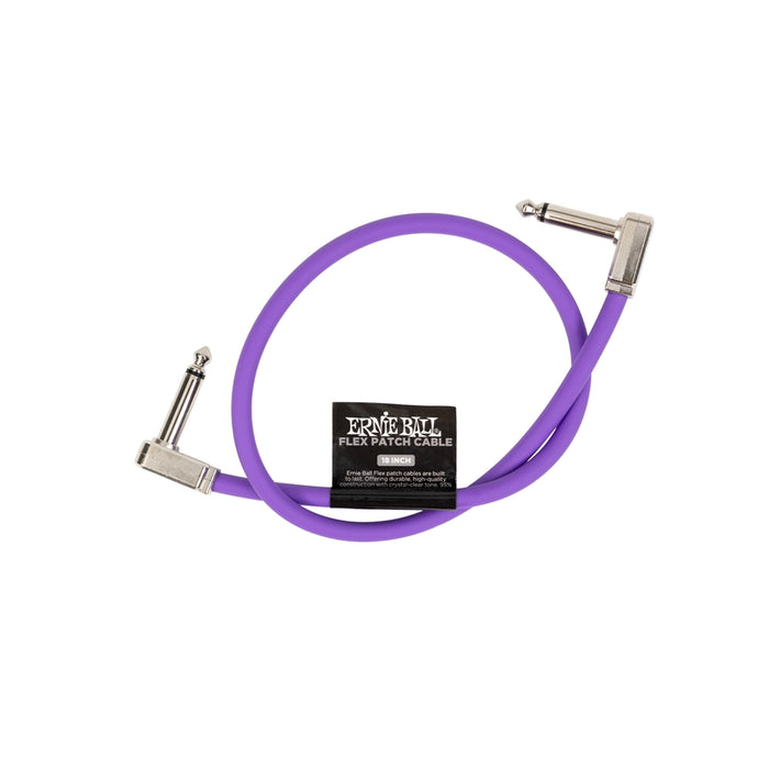 Ernie Ball 6449 Flex Patch Cable Purple 46cm