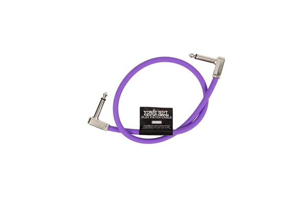 Ernie Ball 6449 Flex Patch Cable Purple 46cm