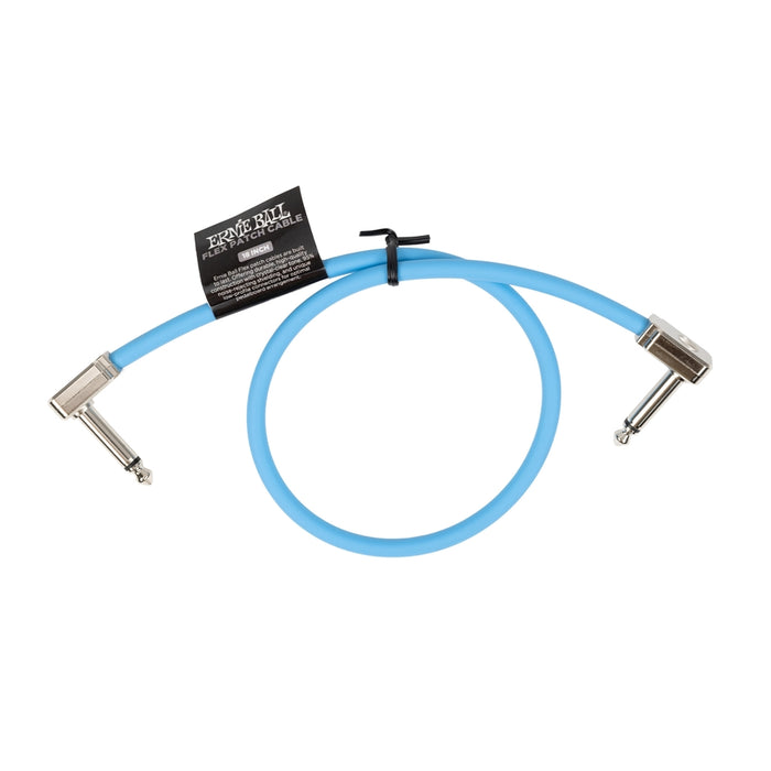 Ernie Ball 6457 Flex Patch Cable Blue 46cm