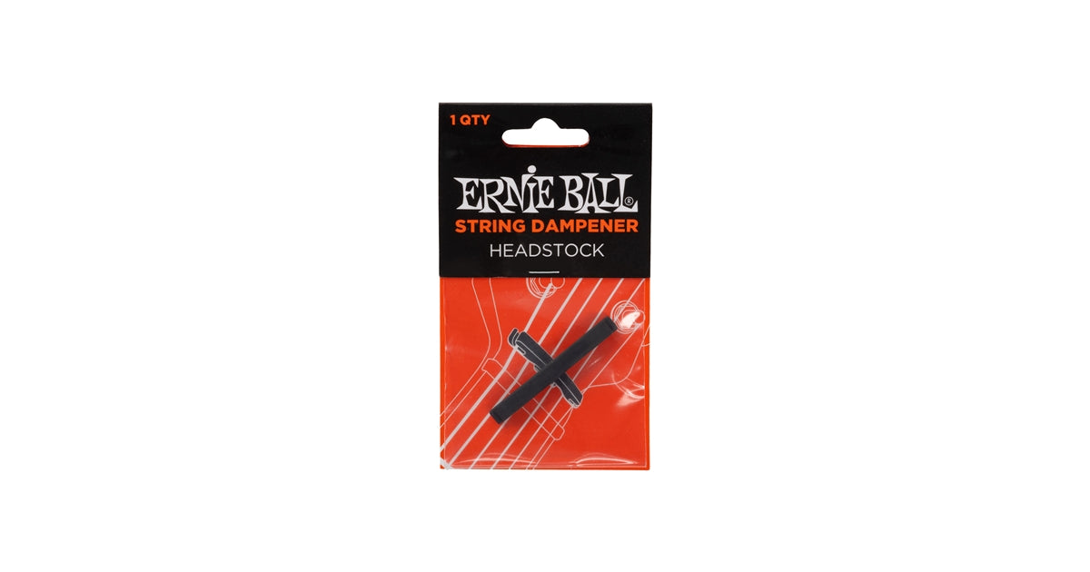 Ernie Ball 9640 String Dampener Guitar Headstock