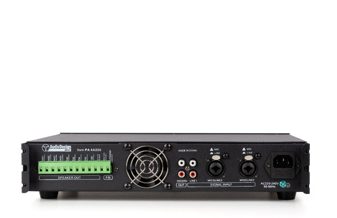 AUDIODESIGN PA 4A250-PH