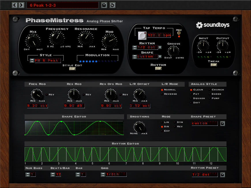 SoundToys PhaseMistress 5