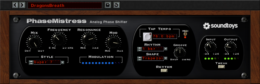 SoundToys PhaseMistress 5