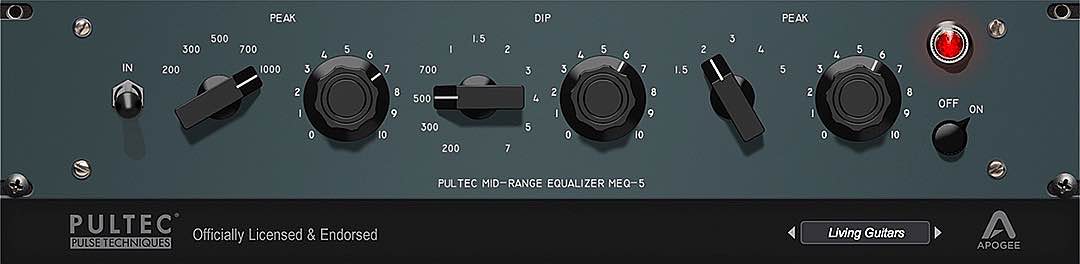 Apogee FX Rack Apogee Pultec MEQ-5